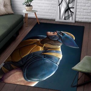 Alternative view of Fortnite Game Wolverine Skin Outfit Teppich