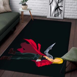 Alternative view of Fullmetal Alchemist 5 Teppich
