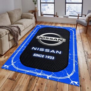 Nissan 02 Teppich - Teppich mit Automotiv-Motiv