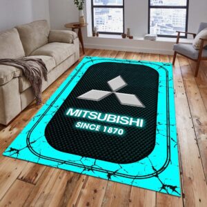 Mitsubishi 04 Teppich - Teppich mit Automotiv-Motiv