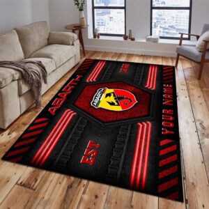Abarth Teppich - Teppich mit Automotiv-Motiv
