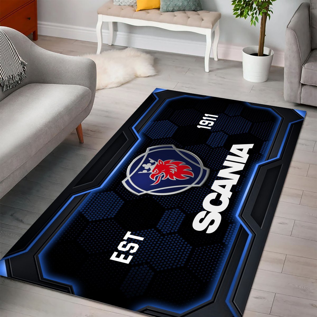 Scania Teppich - Teppich mit Automotiv-Motiv – Bild 2