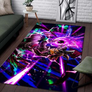Alternative view of Goku Black Dragon Teppich