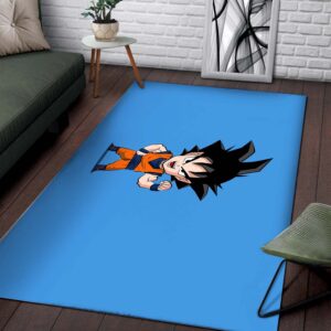 Alternative view of Goku Chibi Dragon Teppich