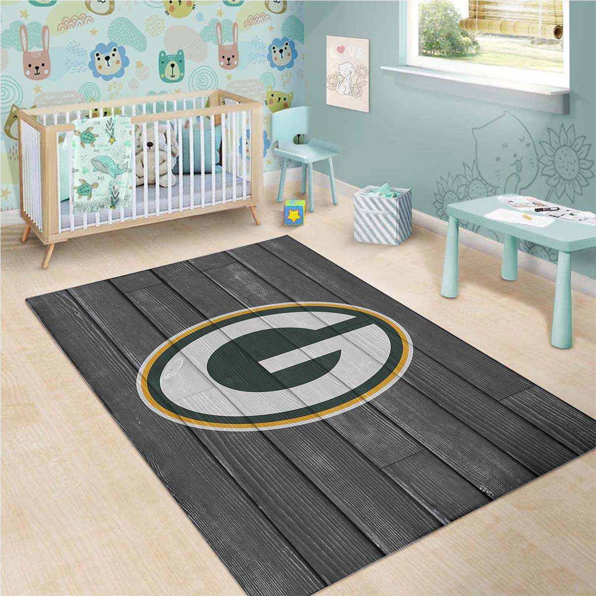 Green Bay Packers Fuballmannschaft 3 Teppich – Bild 3