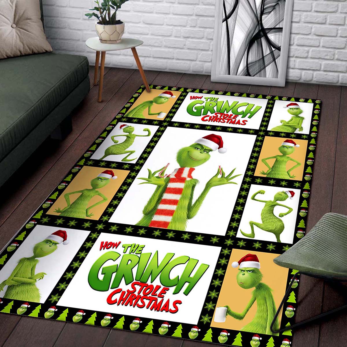 Grinch Teppich – Bild 2