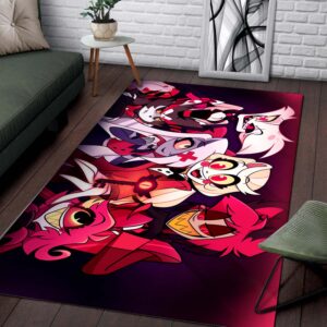 Alternative view of Hazbin Hotel Tv Series 5K Teppich