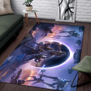 Alternative view of Helldivers 2 Omens Teppich