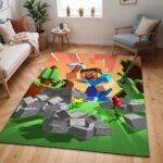 Herobrine Minecraft Charakter 1013 Teppich – TOK