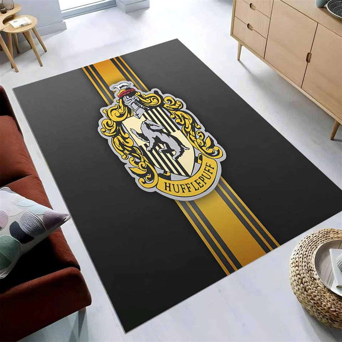Hufflepuff Harry Potter 02 Teppich