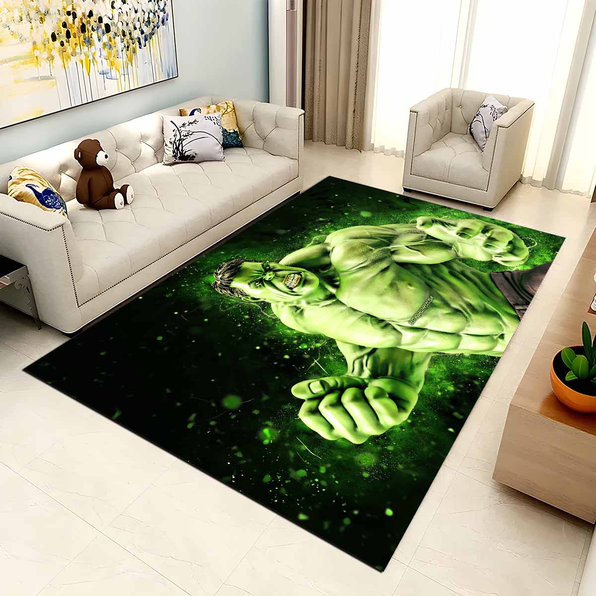 Hulk Avenger Marvel 1006 Teppich – Bild 2