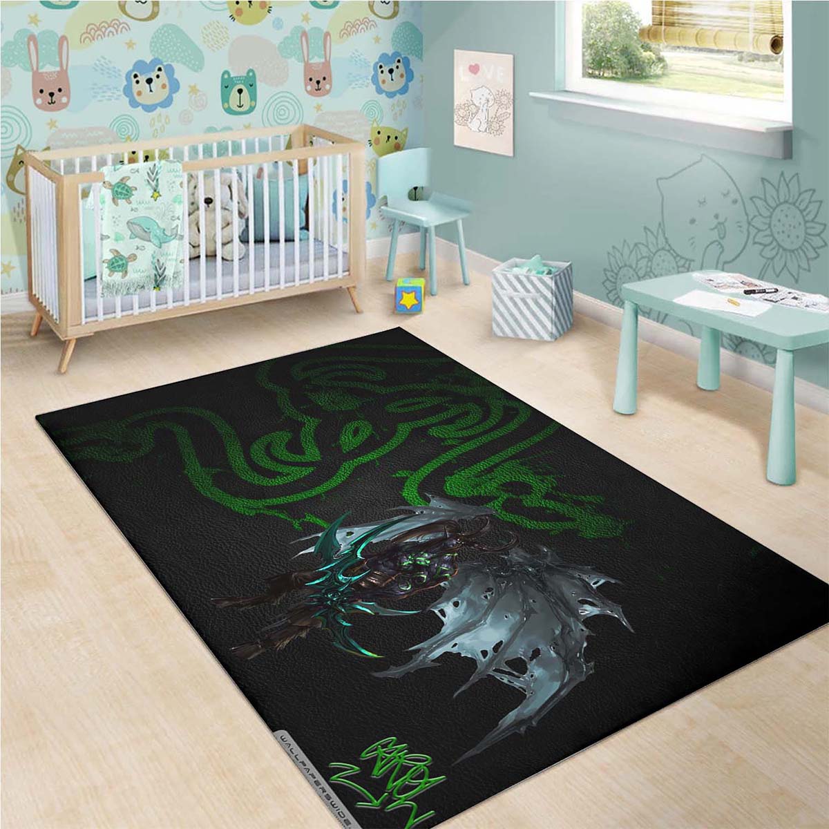 Illidan Stormrage Razer 4k Teppich – Bild 3
