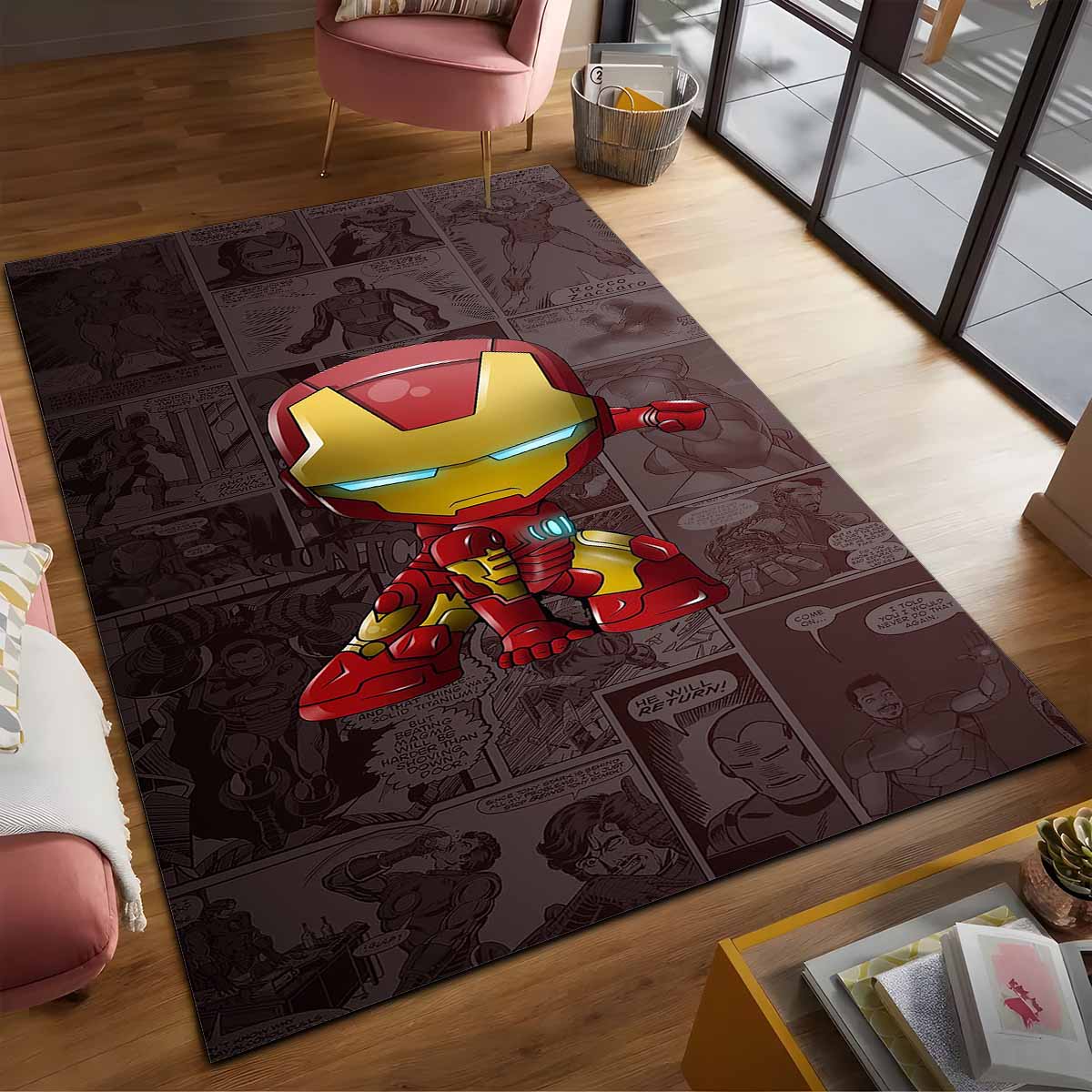 Ironman Avenger Marvel 1003 Teppich – Bild 2