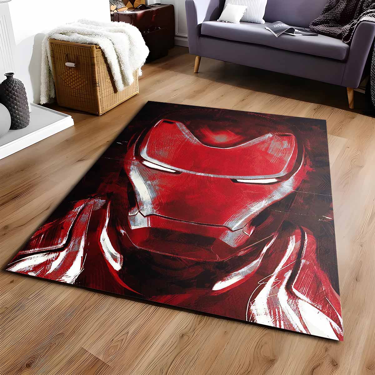 Ironman Avenger Marvel 1004 Teppich