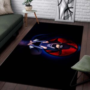 Alternative view of Itachi Uchiha Pose Teppich
