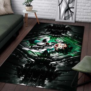 Alternative view of Izuku Midoriya Dark Teppich