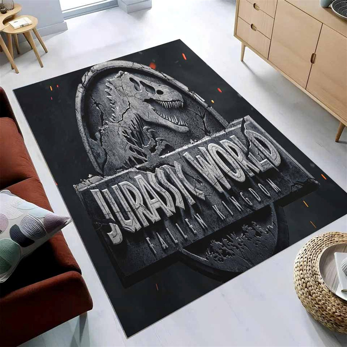 Jurassic World Fallen Kingdom Teppich