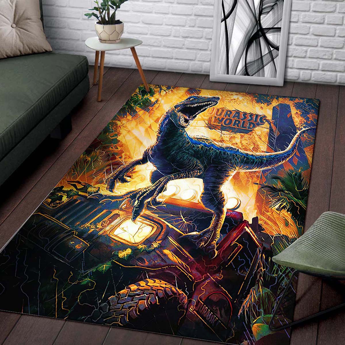 Jurassic World Movies 152535 Teppich – Bild 2
