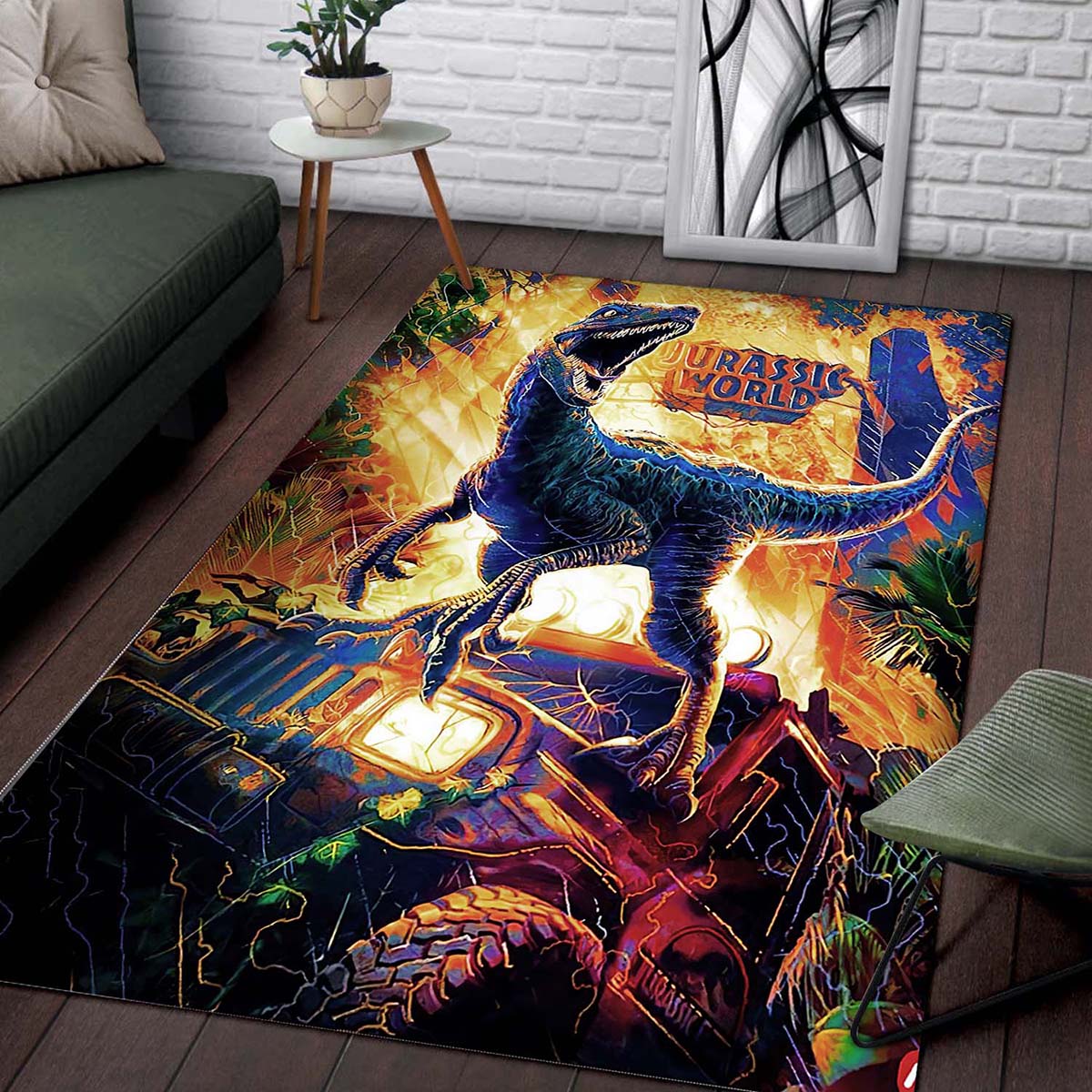Jurassic World Movies Jw85666 Teppich – Bild 2