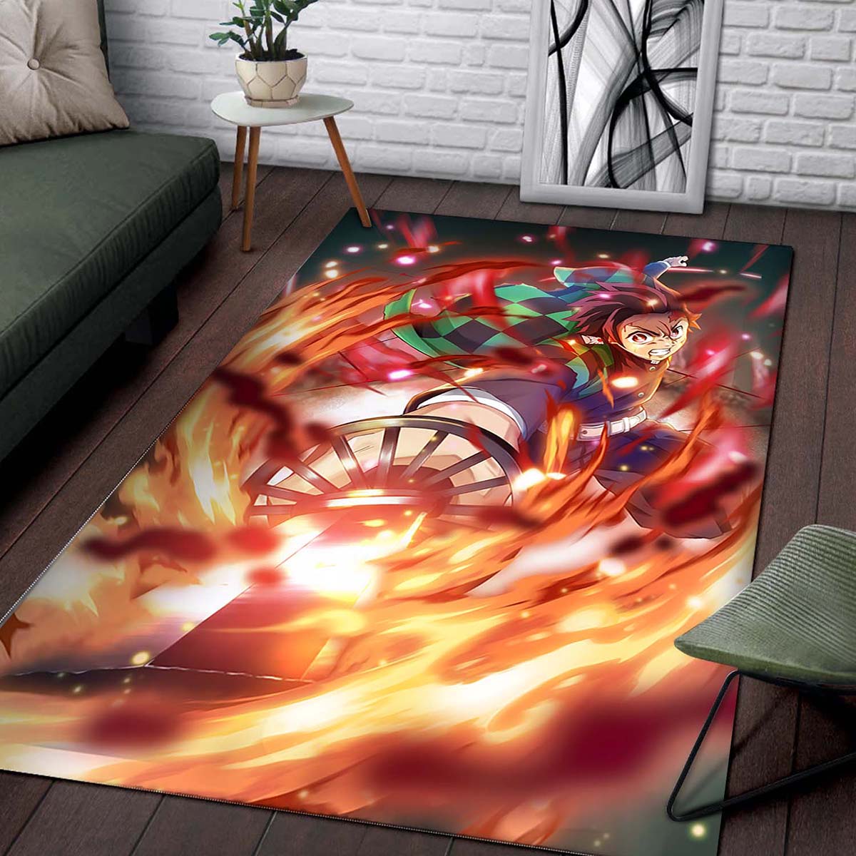 Kamado Tanjirou - Kimetsu No Yaiba Teppich – Bild 2