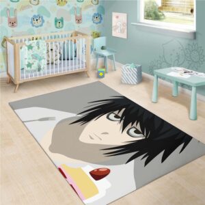 L Lawliet Death Teppich