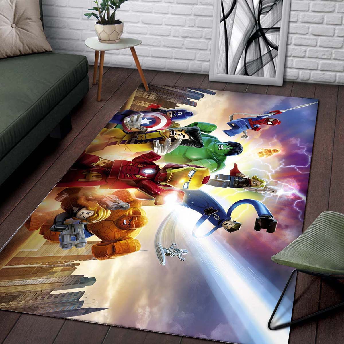 Lego Avengers 2 Teppich – Bild 2