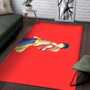 Alternative view of Luffy Minimalist Teppich