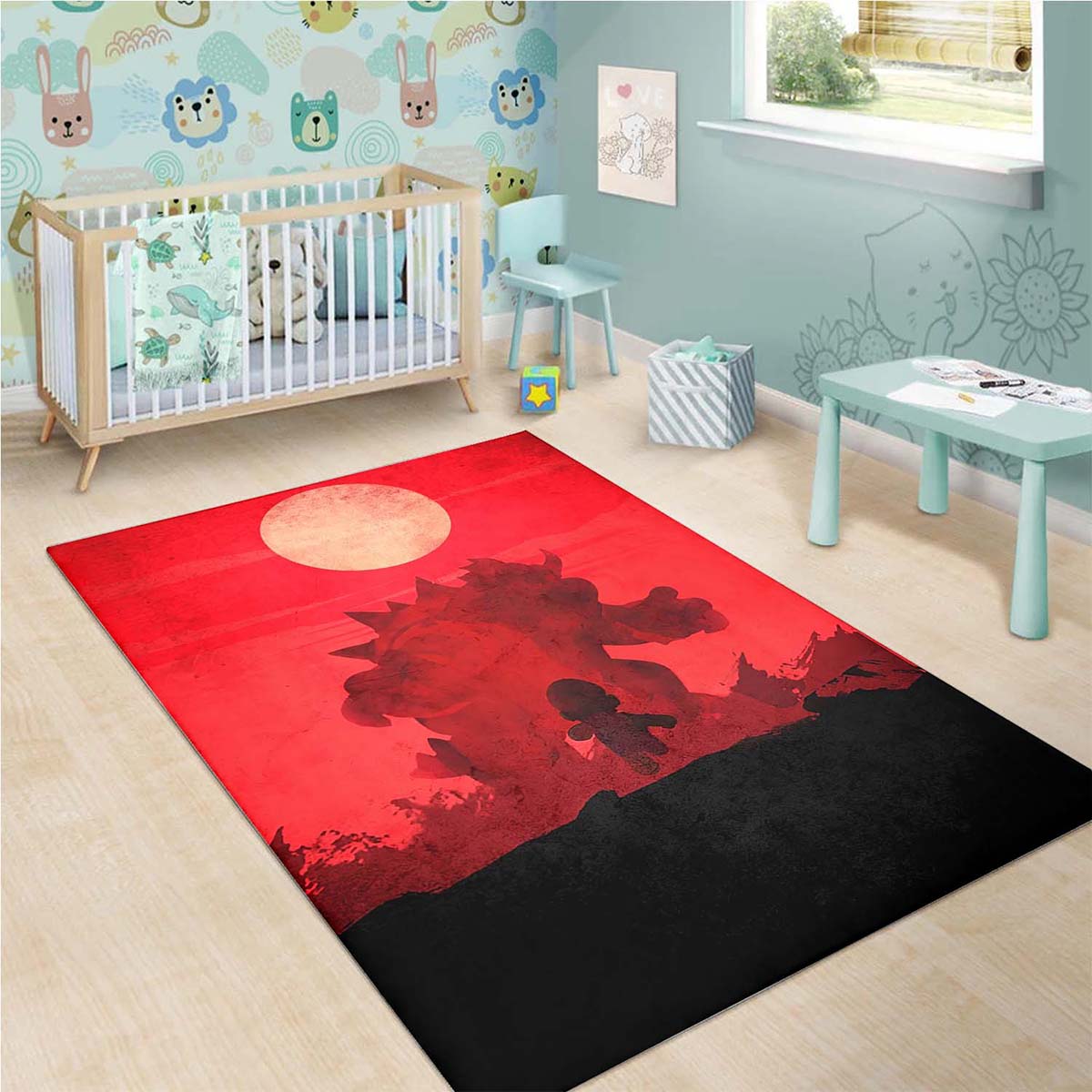 Mario Vs Bowser Of Zelda Teppich – Bild 3