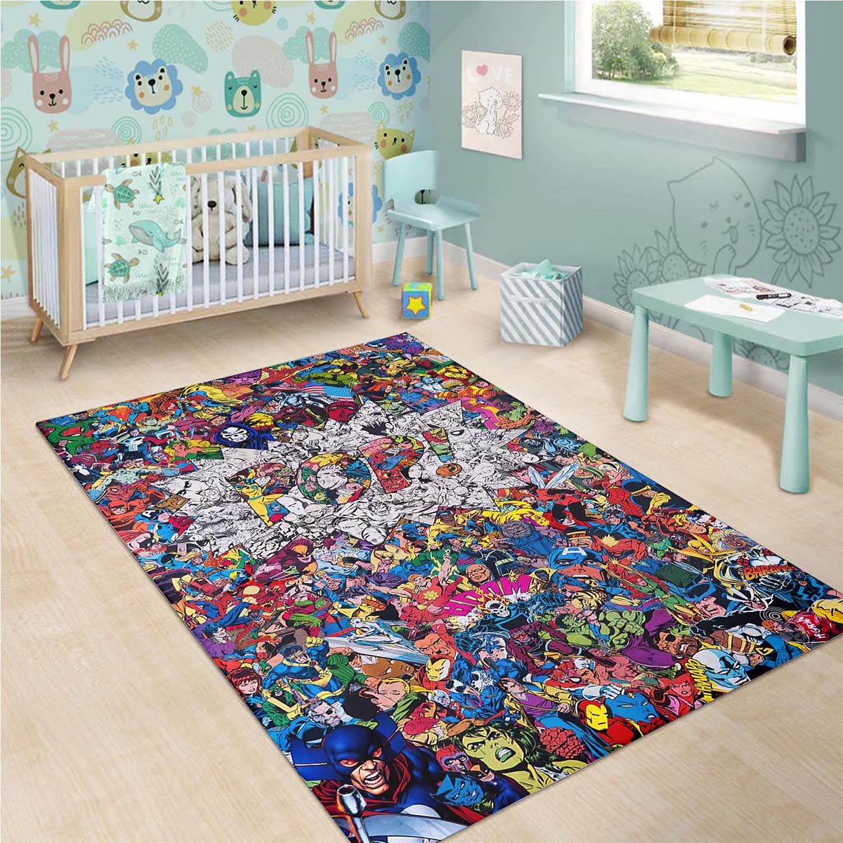 Marvel All Characters L02 Teppich – Bild 3