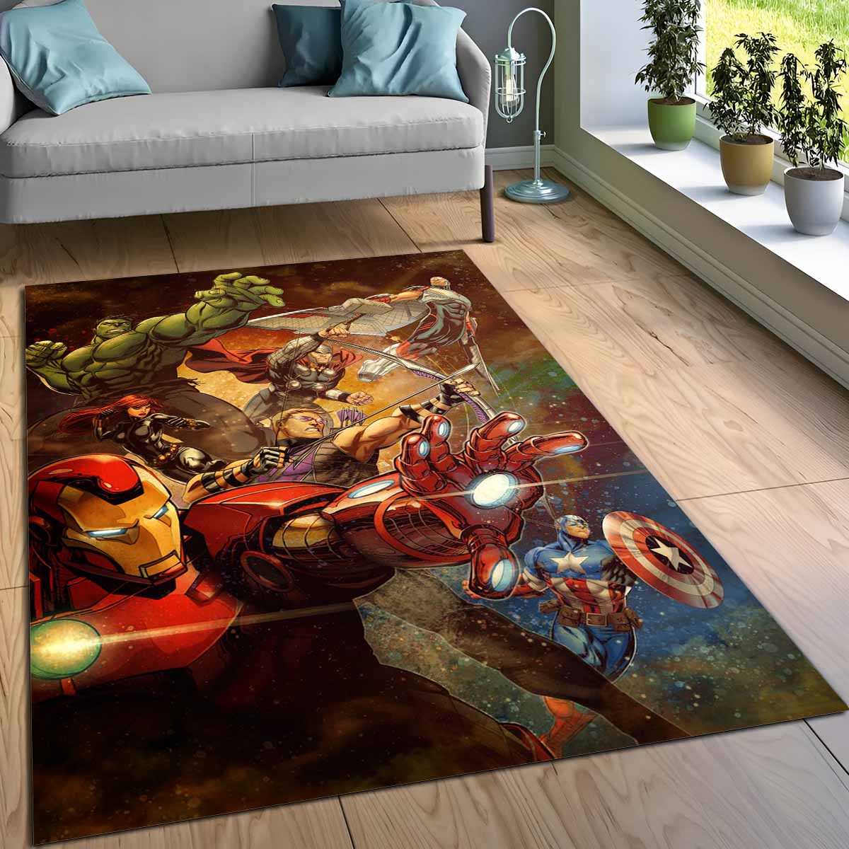 Marvel Avengers 1001 Teppich – Bild 3