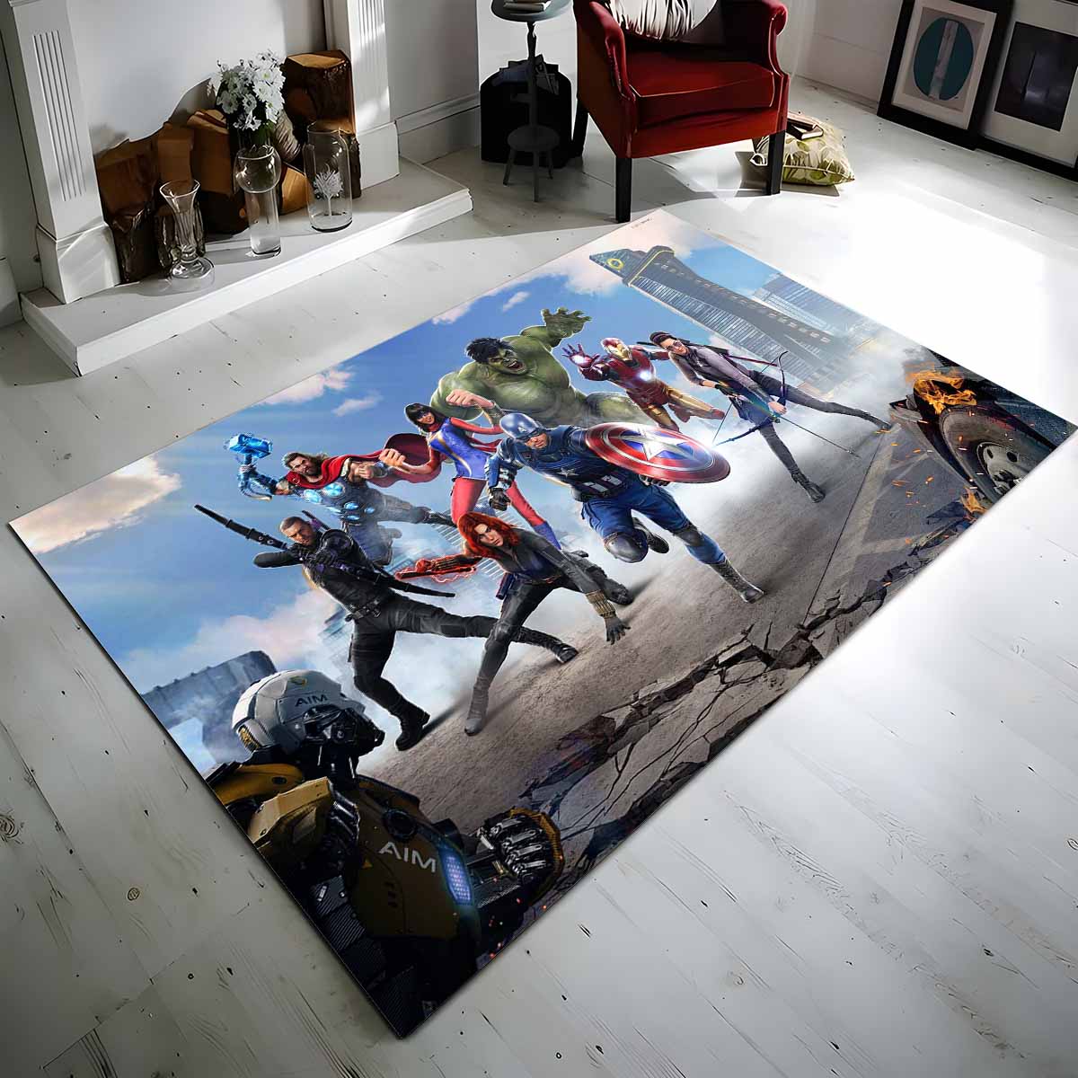 Marvel Avengers 1036 Teppich