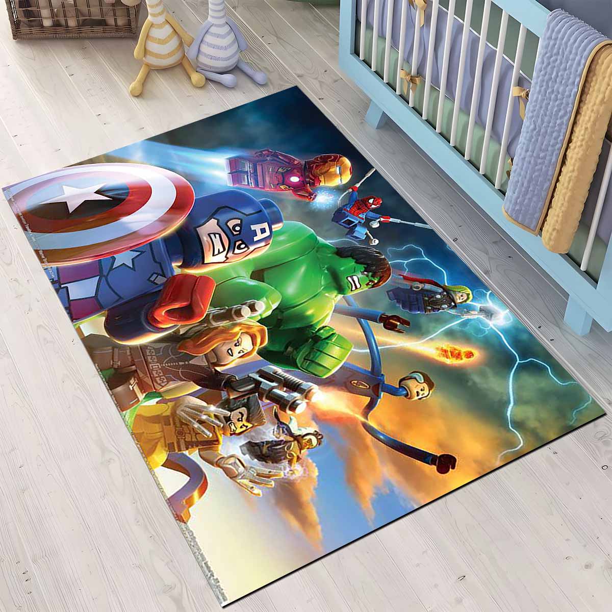 Marvel Avengers Lego 1001 Teppich – Bild 3