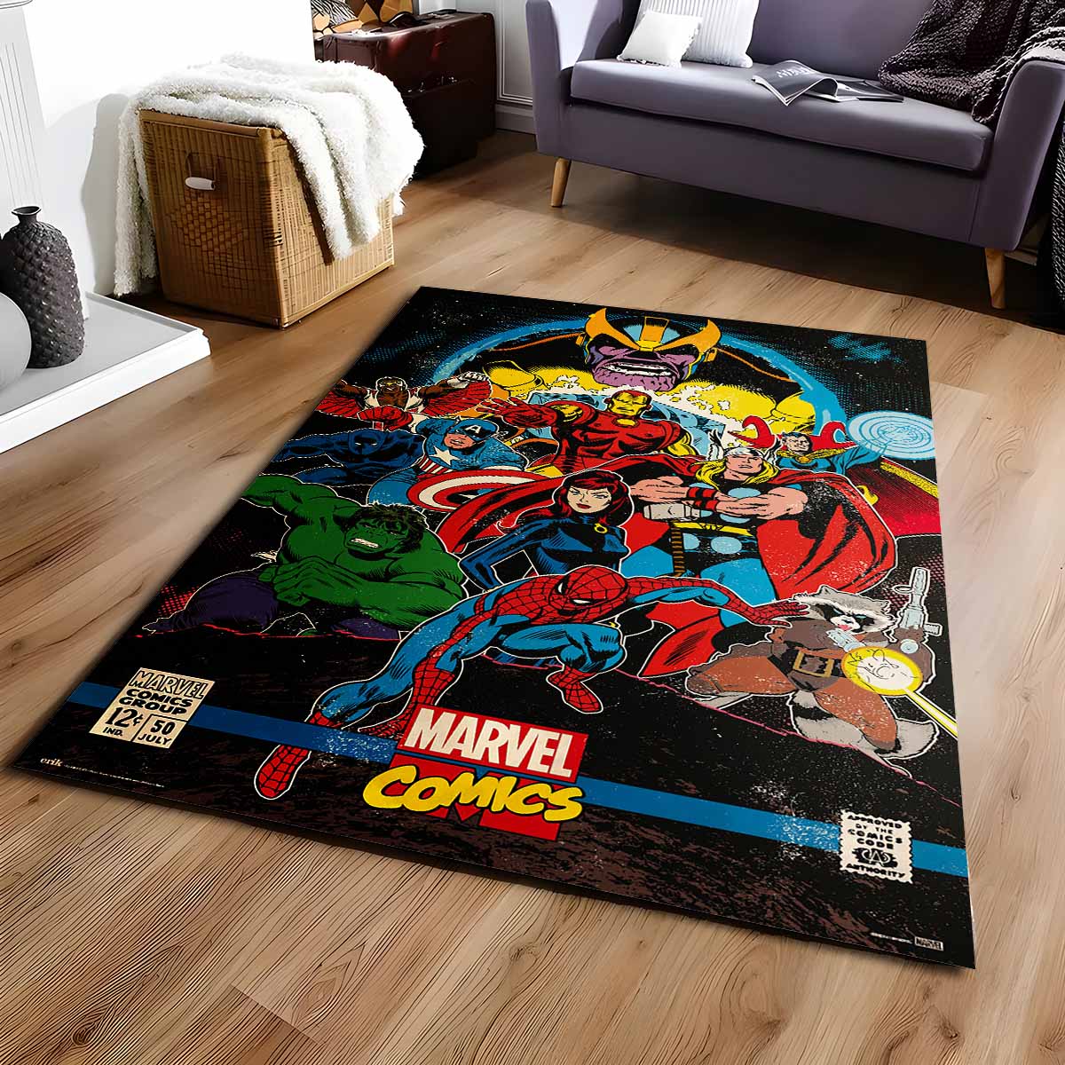 Marvel Comics 1001 Teppich