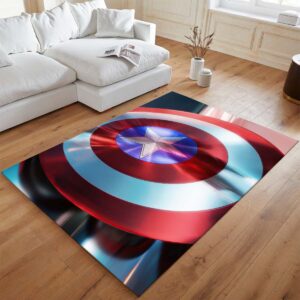 Alternative view of Marvel Legends – Captain America Schild Teppich - TOK