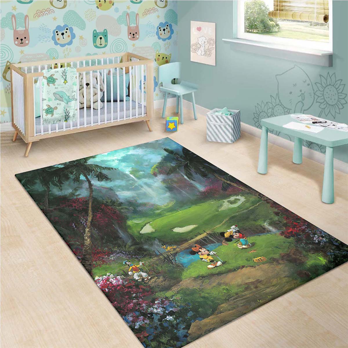 Mickey And Minnie Mouse Disney 1 Teppich – Bild 3