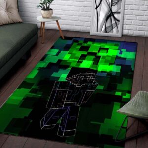 Alternative view of Minecraft Awakening Teppich