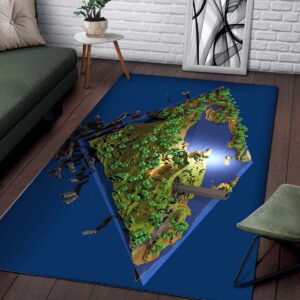 Alternative view of Minecraft De25631 Teppich