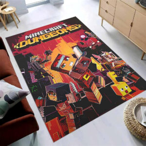 Minecraft Dungeons Teppich
