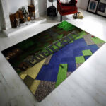 Minecraft In Der Natur Blcke Teppich