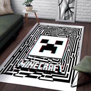 Alternative view of Minecraft Poster Teppich
