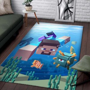 Alternative view of Minecraft Wohnzimmer Dekor 10118 Teppich