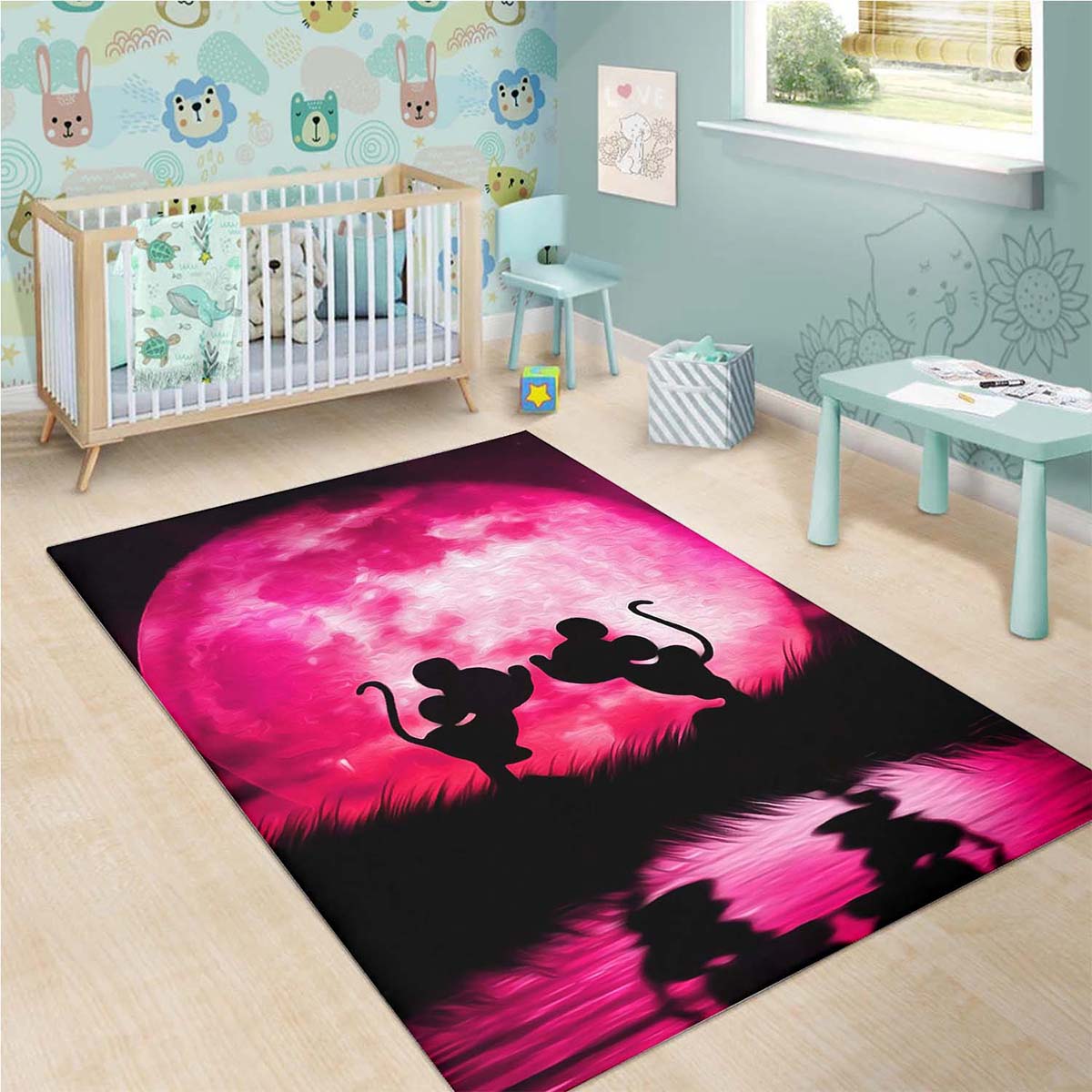 Minnie & Mickey Mouse Mm2575 Teppich – Bild 3