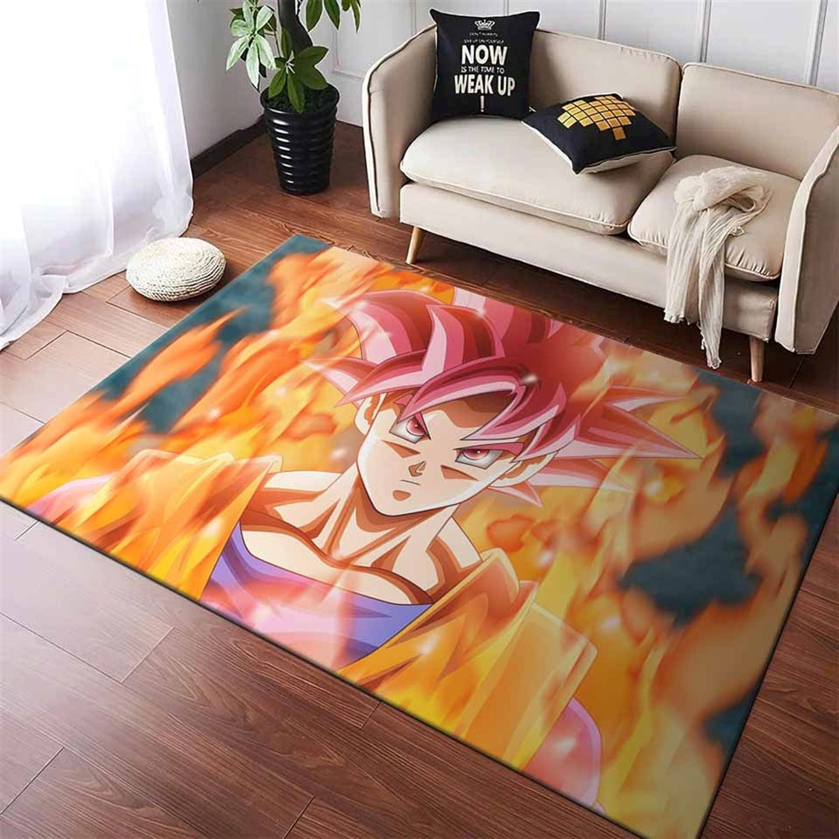 Mode Dieu Dragon Ball Z Goku Teppich