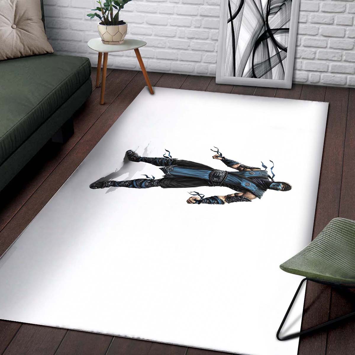 Mortal Kombat 2011 – Sub Zero Teppich – Bild 2