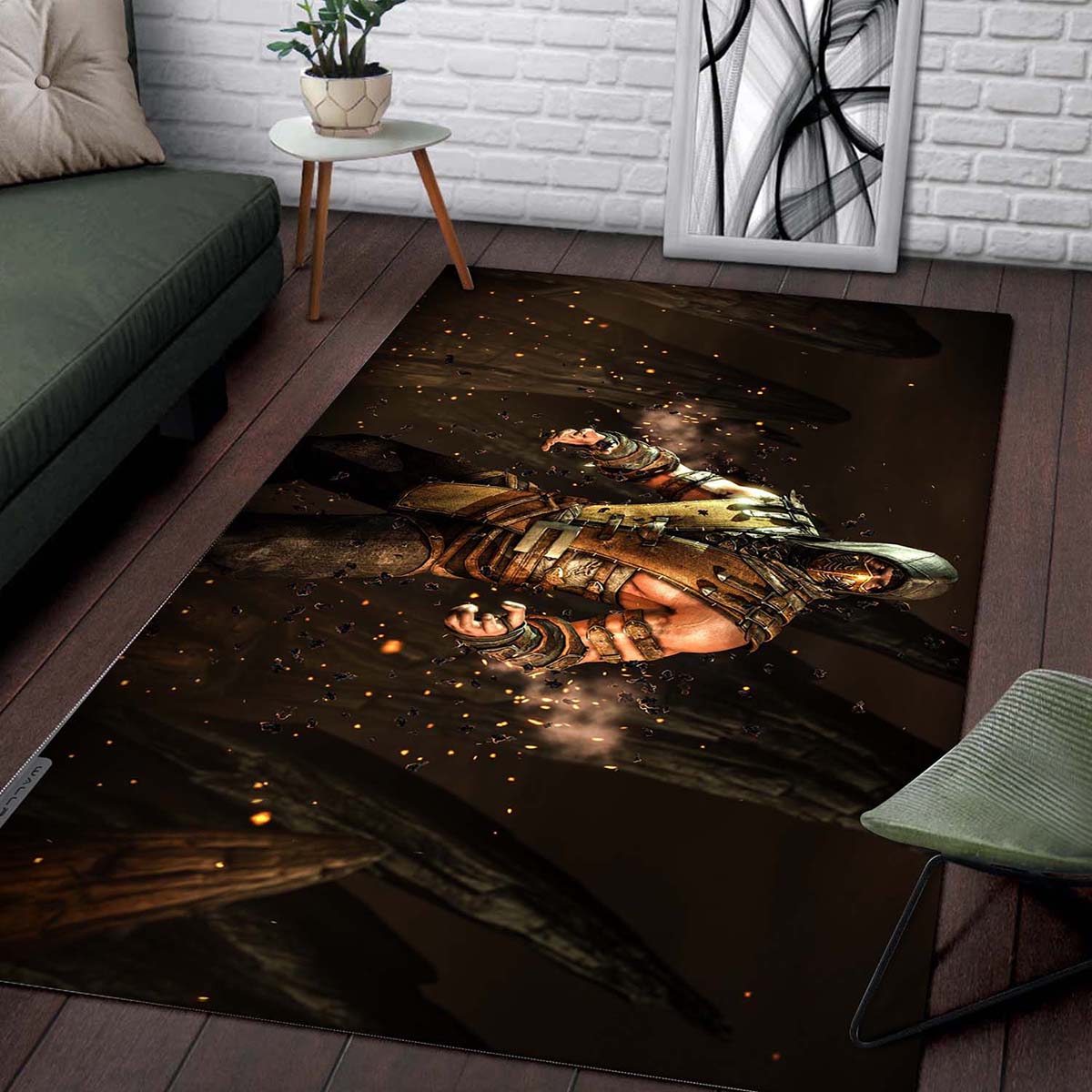 Mortal Kombat X Scorpion Teppich (New) – Bild 2