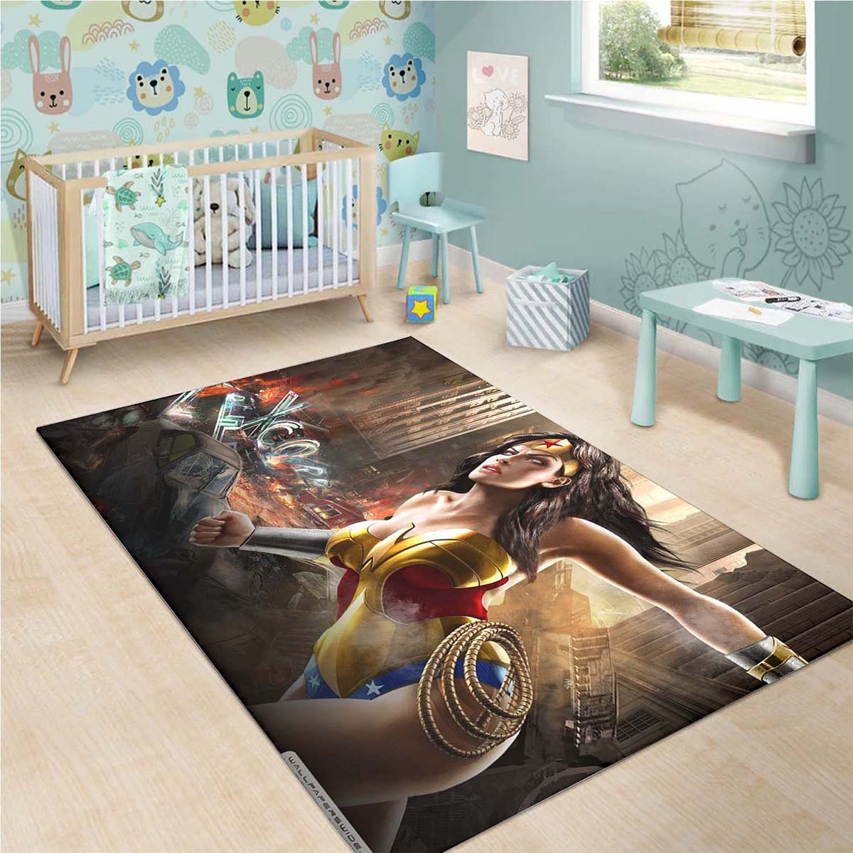 Mortal Kombat Vs DC Universe Comics Wonder Woman Teppich – Bild 3
