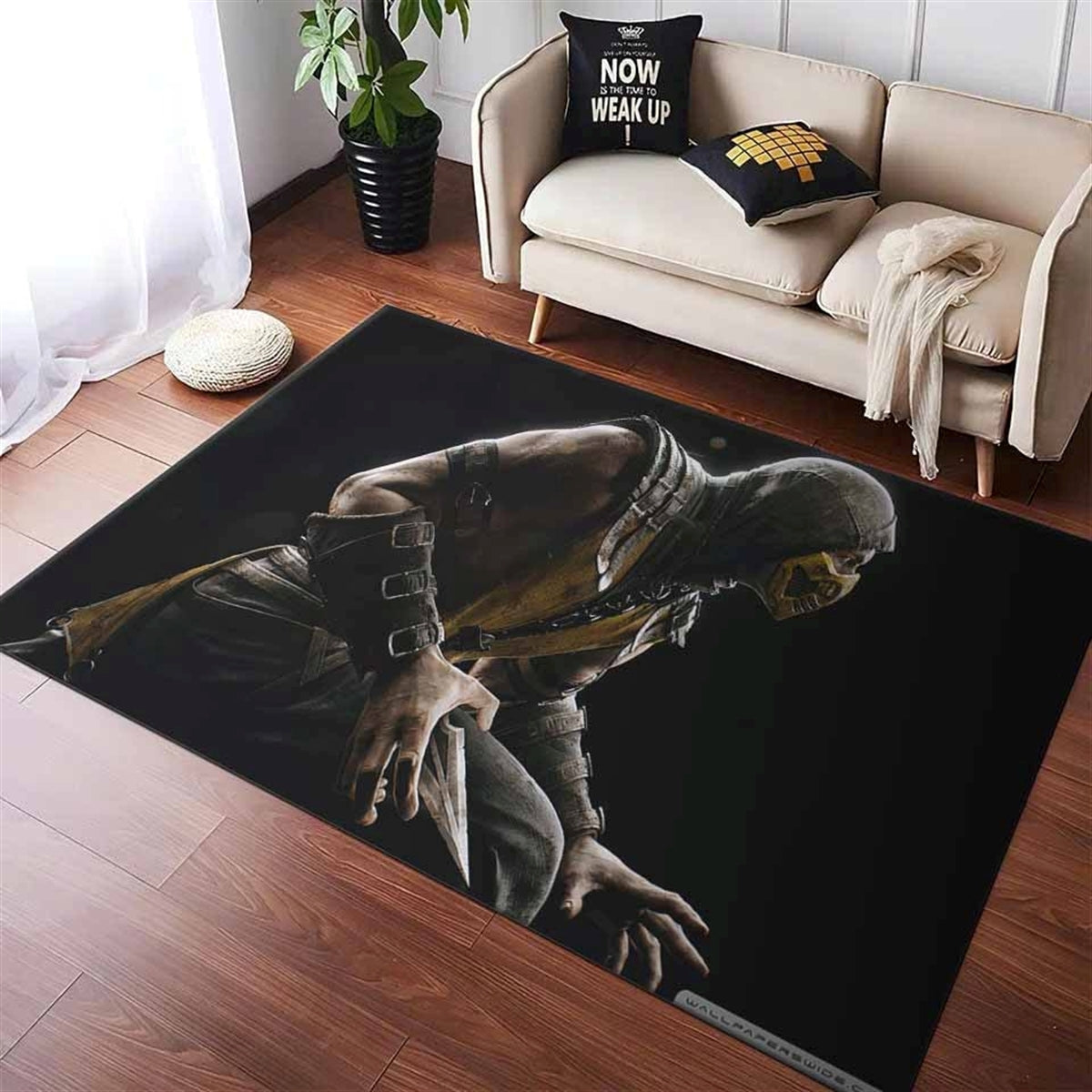Mortal Kombat X Ninja Teppich