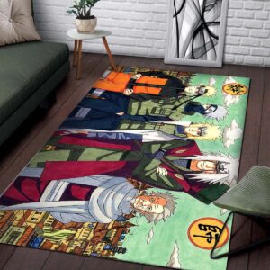 Alternative view of Naruto Anime 5 Teppich
