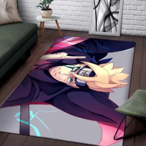 Alternative view of Naruto Boruto Uzumaki Teppich