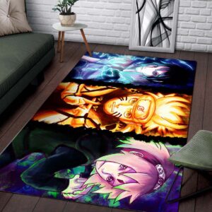Alternative view of Naruto Team 7 Teppich